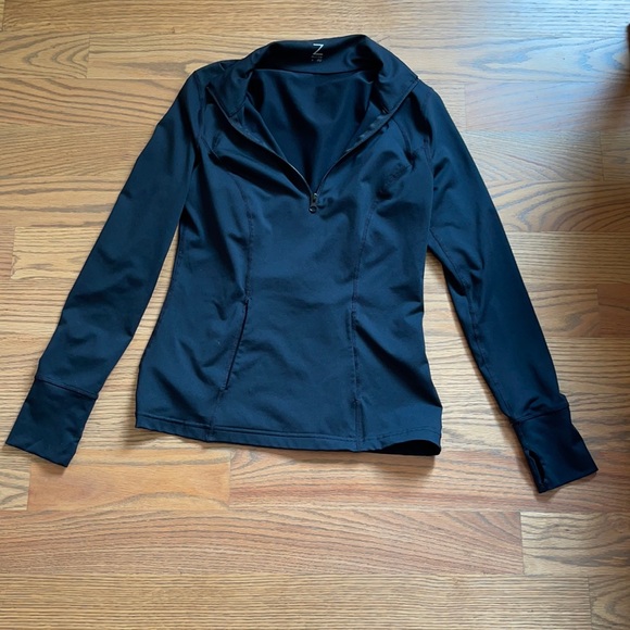 Zella Tops - Black Zella quarter zip